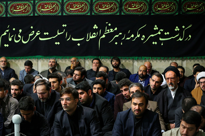 (تصاویر) عزاداری فاطمی در حضور رهبرانقلاب (تصاویر) عزاداری فاطمی در حضور رهبرانقلاب