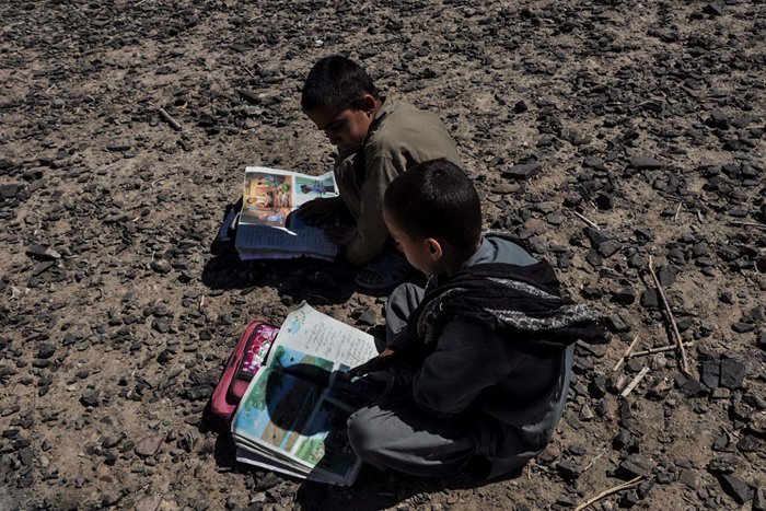 (تصاویر) مدرسه کپری در روستای میسی (تصاویر) مدرسه کپری در روستای میسی