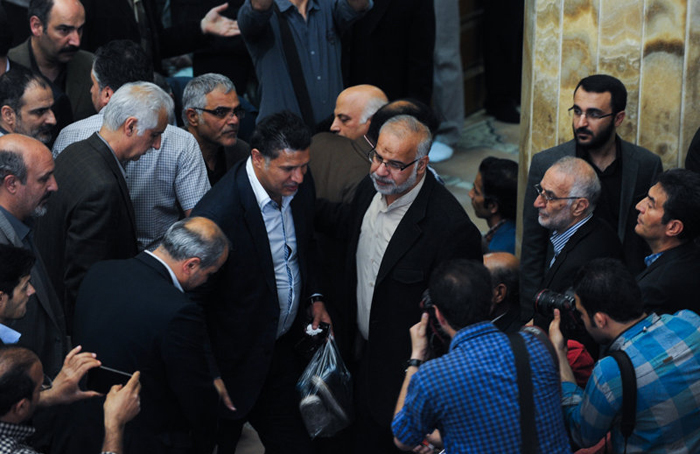 (تصاویر) چهرهها در ختم دو خبرنگار ورزشی (تصاویر) چهرهها در ختم دو خبرنگار ورزشی