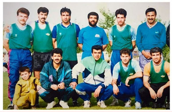 عکس قدیمی ضرغامی با استقلالیهای دهه ۶۰ عکس قدیمی ضرغامی با استقلالیهای دهه ۶۰