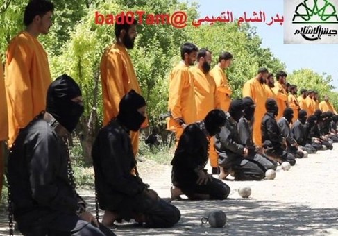 (تصاویر) اعدام داعشیها به دست نارنجیپوشان (تصاویر) اعدام داعشیها به دست نارنجیپوشان