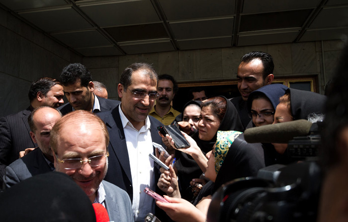 (تصاویر) شهردارتهران و وزیربهداشت در شورای شهر