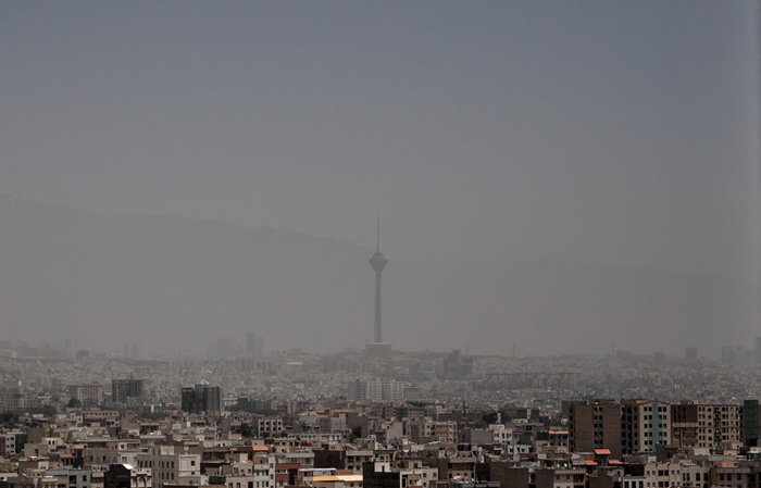 (تصاویر) آلودگی هوای امروز تهران (تصاویر) آلودگی هوای امروز تهران