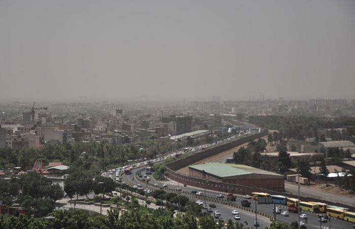 (تصاویر) آلودگی هوای امروز تهران (تصاویر) آلودگی هوای امروز تهران