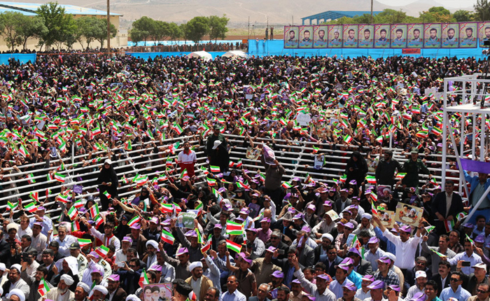 (تصاویر) استقبال از روحانی در بجنورد (تصاویر) استقبال از روحانی در بجنورد