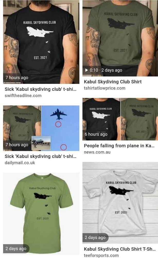 اقدام عجیب با «دردناک‌ترین صحنه سقوط افغانستان» در آمریکا