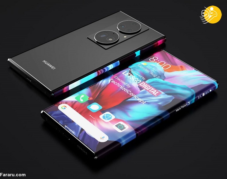 طراحی خارق العاده صفحه نمایش هواوی میت ۵۰