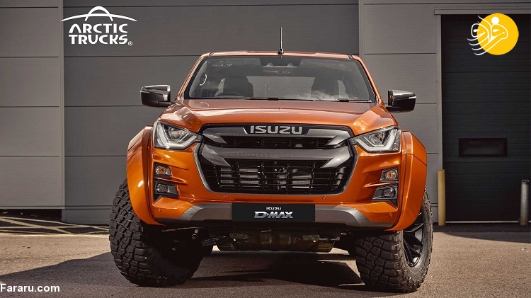 (تصاویر) پیکاپ جدید و خشن ایسوزو