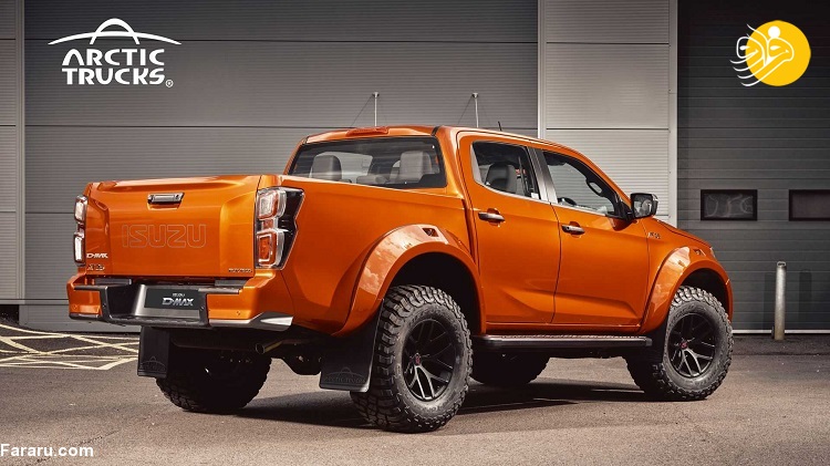 (تصاویر) پیکاپ جدید و خشن ایسوزو