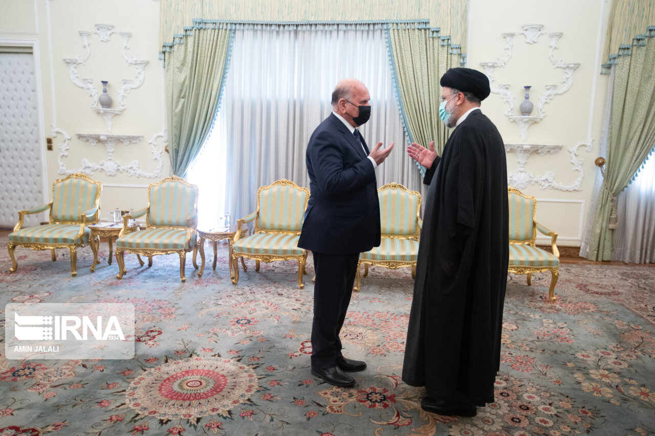 (تصاویر) دیدار وزیر امور خارجه عراق با رییس جمهور