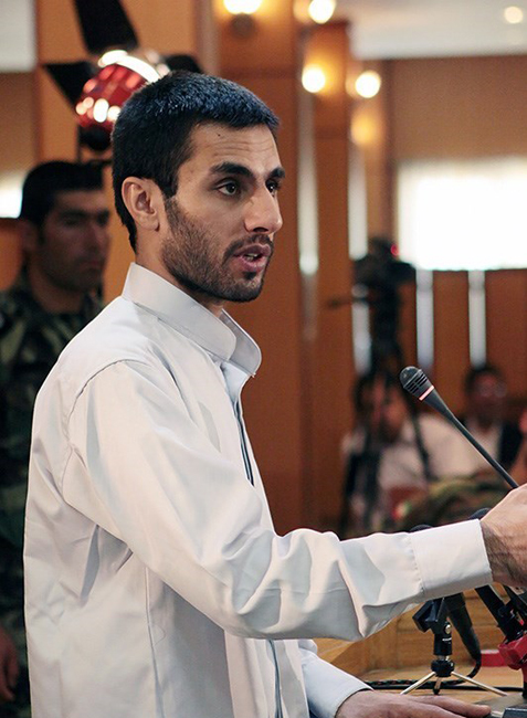 تصاویر منتشر نشده از عبدالمالک ریگی قبل از اعدام تصاویر منتشر نشده از عبدالمالک ریگی قبل از اعدام