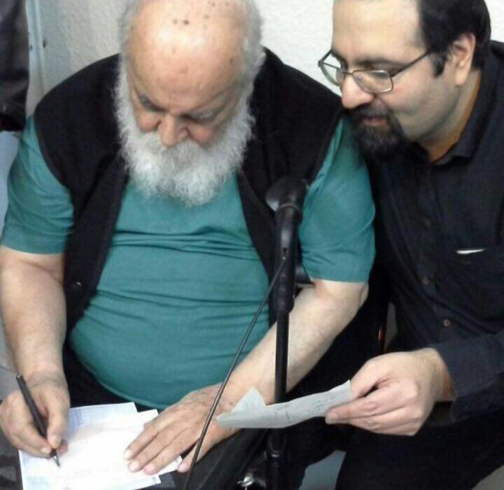 (تصویر) هوشنگ ابتهاج هم رای داد (تصویر) هوشنگ ابتهاج هم رای داد