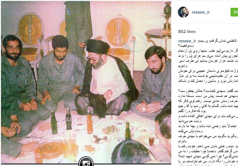 روزی که محسن رضایی،ساعتها گریه کرد روزی که محسن رضایی،ساعتها گریه کرد