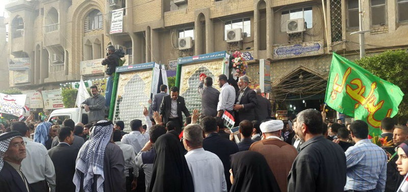 ضریح جدید حرم حضرت‌عباس +(عکس)