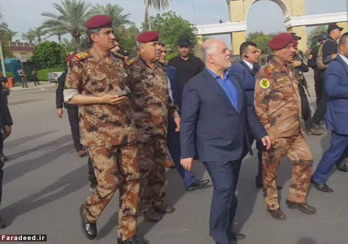 (تصاویر) بازدید العبادی از پارلمان پس از حمله (تصاویر) بازدید العبادی از پارلمان پس از حمله