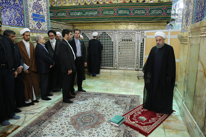(تصاویر) دیدار روحانی با مراجع قم (تصاویر) دیدار روحانی با مراجع قم