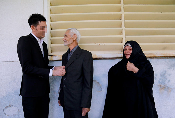 (تصاویر) عقدکنان یک اعدامی در زندان