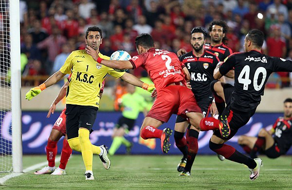 (تصویر) صحنه مشکوک به گل پرسپولیس