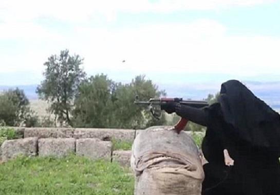 (تصاویر)گروهان زنان داعشی! (تصاویر)گروهان زنان داعشی!