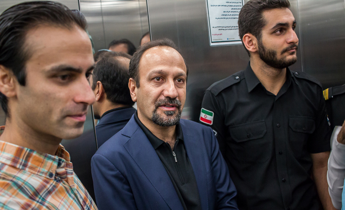 (تصاویر) فرهادی در اکران مردمی 