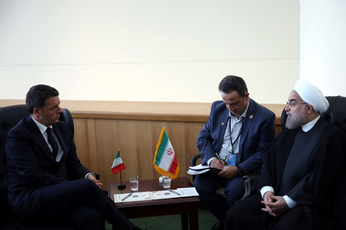 (تصاویر) دکتر روحانی در دیدار نخست وزیر ایتالیا (تصاویر) دکتر روحانی در دیدار نخست وزیر ایتالیا