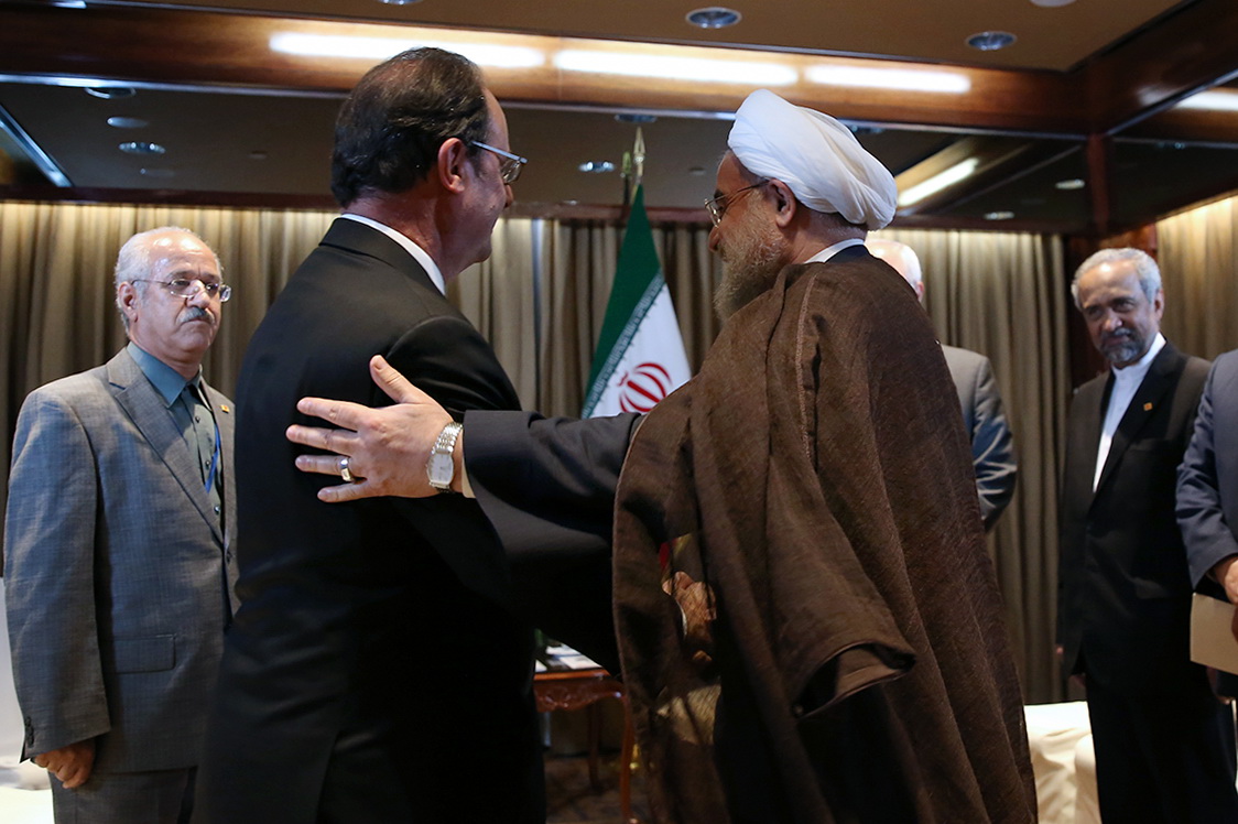 (تصاویر) دکتر روحانی در دیدار فرانسوا اولاند (تصاویر) دکتر روحانی در دیدار فرانسوا اولاند