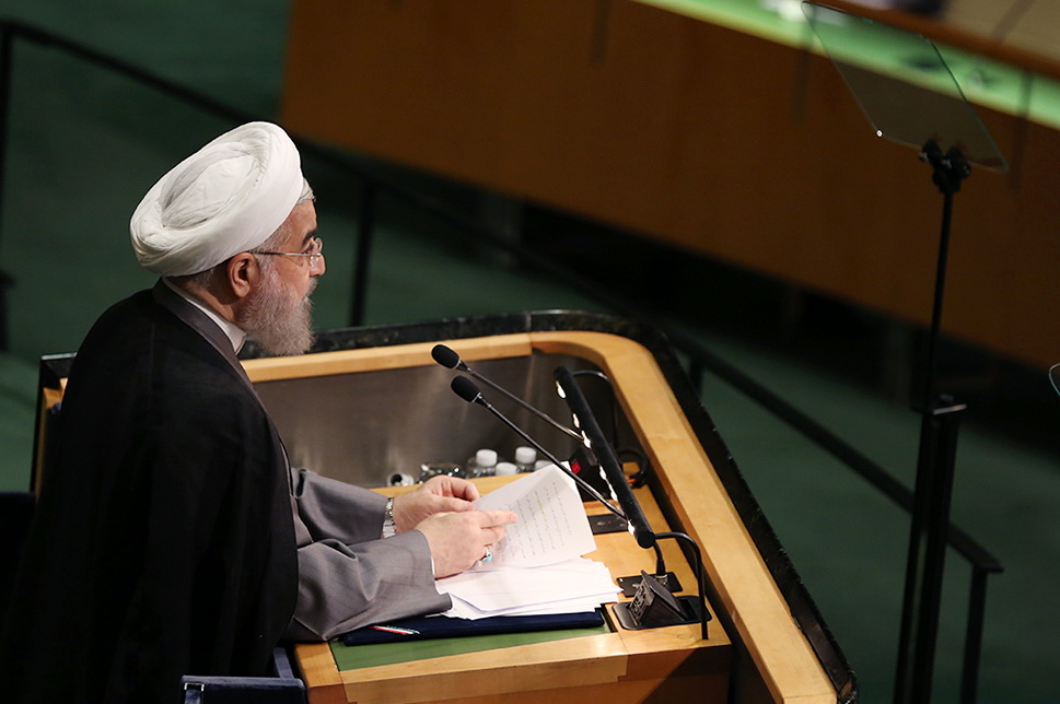 (تصاویر) سخنرانی رییس جمهور در مجمع عمومی سازمان ملل (تصاویر) سخنرانی رییس جمهور در مجمع عمومی سازمان ملل