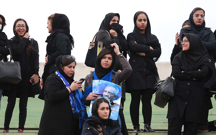 (تصاویر) زنانی که امروز به شیرودی آمدند