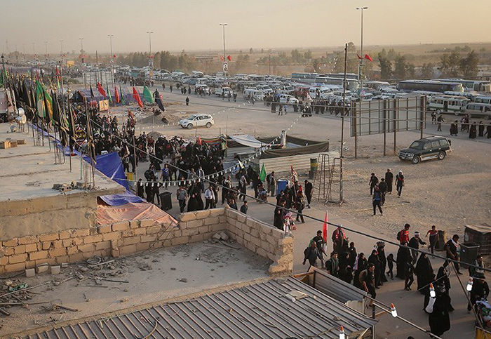 (تصاویر) آغاز پیادهروی زائران از نجف به کربلا (تصاویر) آغاز پیادهروی زائران از نجف به کربلا