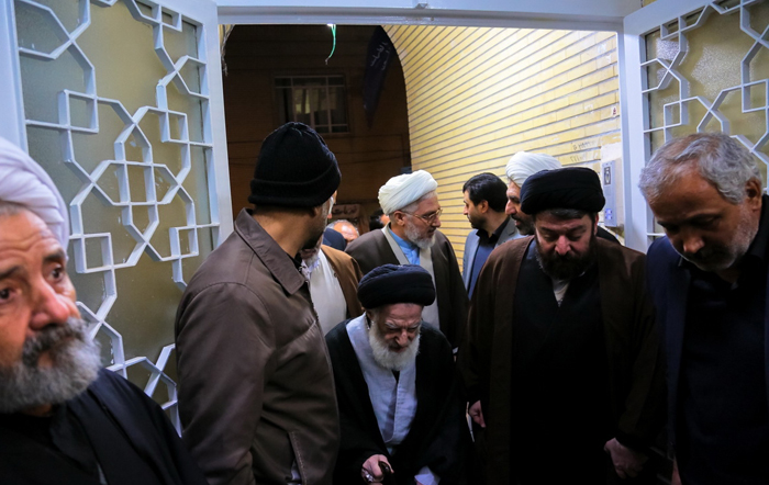 (تصاویر) وداع با آیت الله موسوی اردبیلی