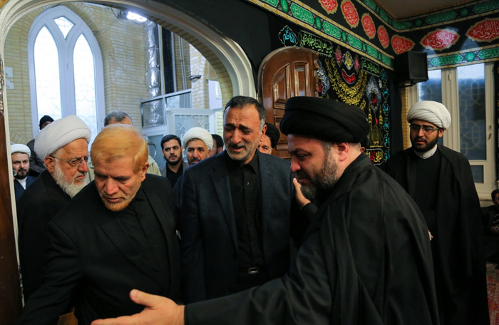 (تصاویر) وداع با آیت الله موسوی اردبیلی