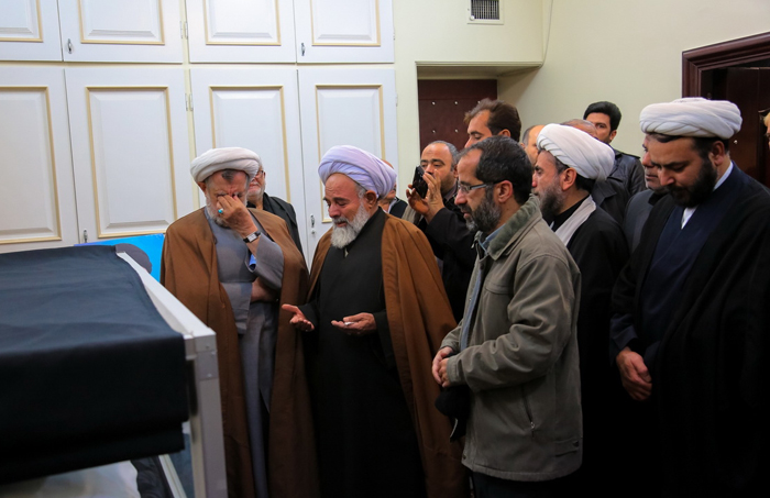 (تصاویر) وداع با آیت الله موسوی اردبیلی
