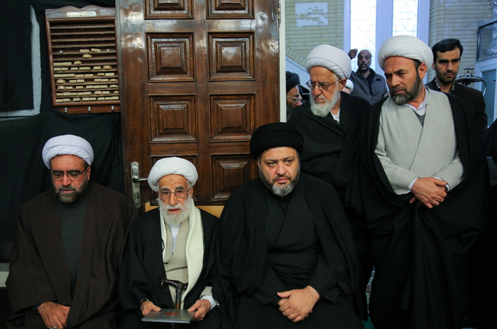 (تصاویر) وداع با آیت الله موسوی اردبیلی