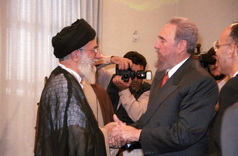 (تصاویر) سفر فیدل کاسترو به ایران (تصاویر) سفر فیدل کاسترو به ایران