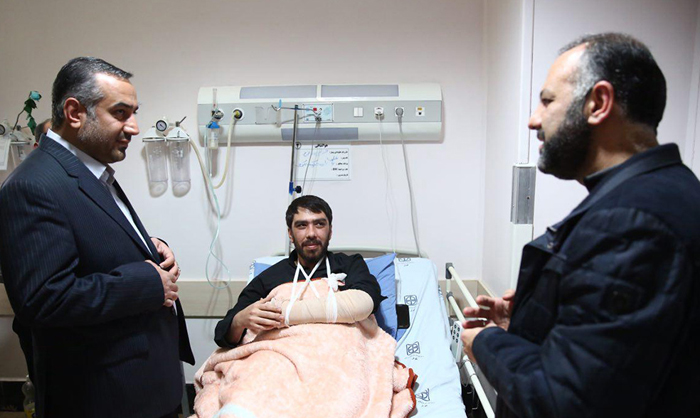 (تصاویر) مجروحان حادثه قطار سمنان (تصاویر) مجروحان حادثه قطار سمنان