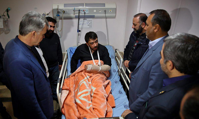 (تصاویر) مجروحان حادثه قطار سمنان (تصاویر) مجروحان حادثه قطار سمنان
