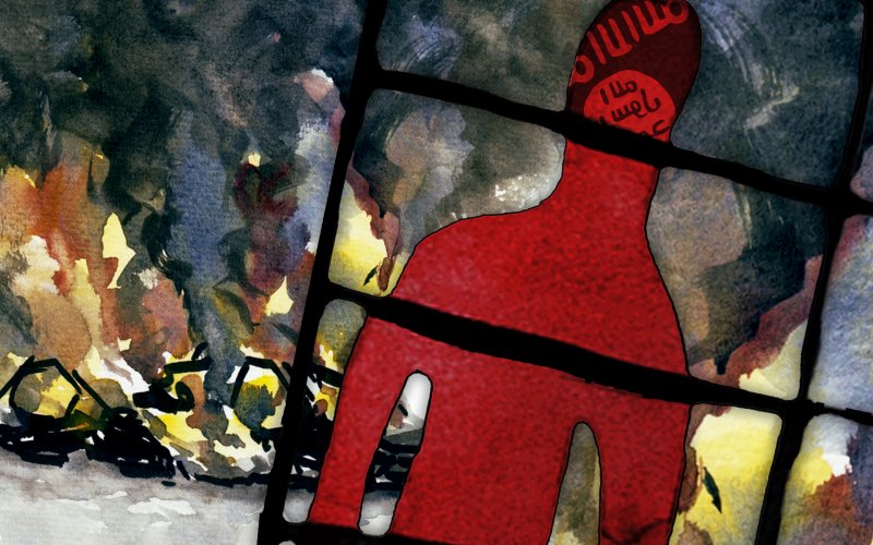 رودررو با یک داعش رودررو با یک داعش