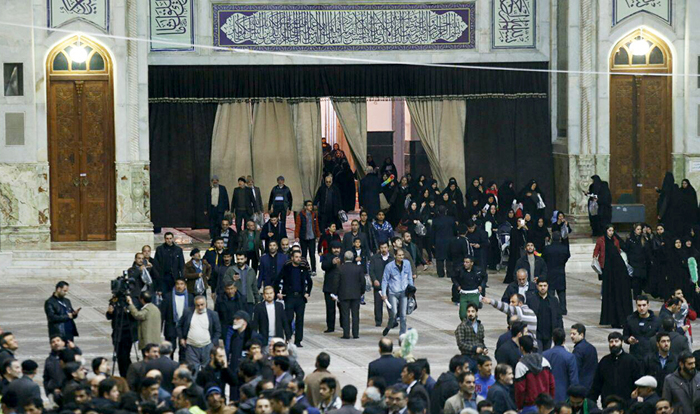(تصاویر) حرم امام(ره) منتظر پیکر هاشمی