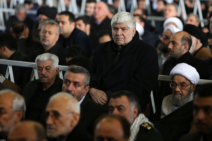 (تصاویر) نماز رهبرانقلاب بر پیکر 