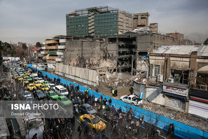 (تصاویر) بازگشایی خیابانِ مقابل پلاسکو (تصاویر) بازگشایی خیابانِ مقابل پلاسکو