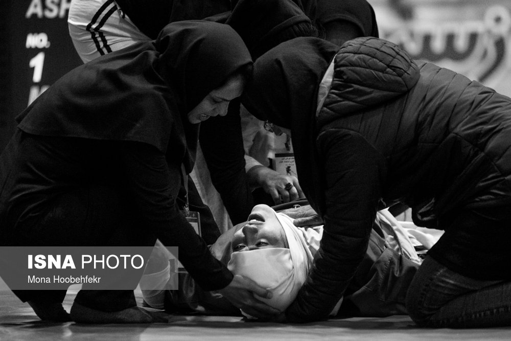 (تصاویر) مسابقات کشتی گراپلینگ بانوان (تصاویر) مسابقات کشتی گراپلینگ بانوان