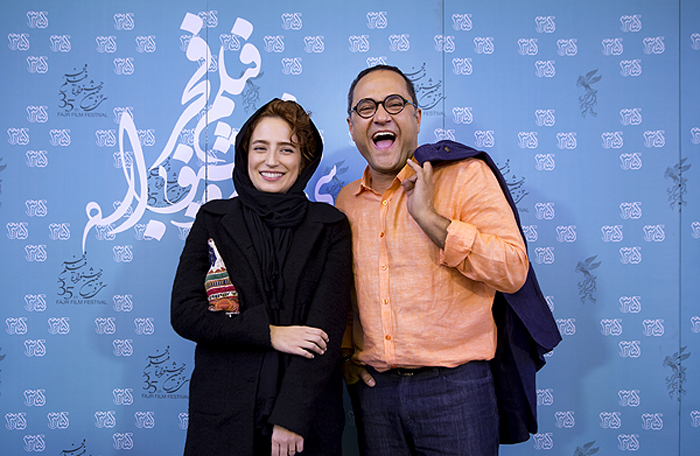 (تصاویر) حضور پرهیجان رامبدجوان در جشنواره
