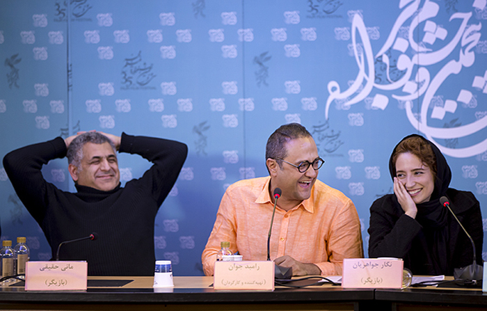 (تصاویر) حضور پرهیجان رامبدجوان در جشنواره