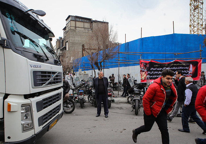 (تصاویر) خیابانهای اطراف پلاسکو (تصاویر) خیابانهای اطراف پلاسکو