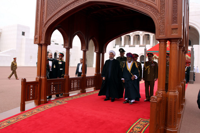 (تصاویر) استقبال از روحانی در عمان (تصاویر) استقبال از روحانی در عمان