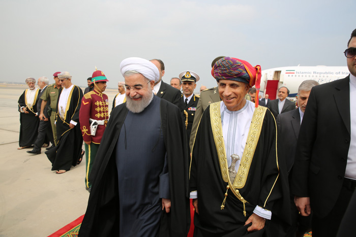(تصاویر) استقبال از روحانی در عمان (تصاویر) استقبال از روحانی در عمان