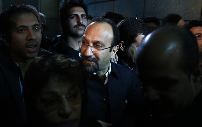 (تصاویر) مراسم تقدیر از اصغر فرهادی