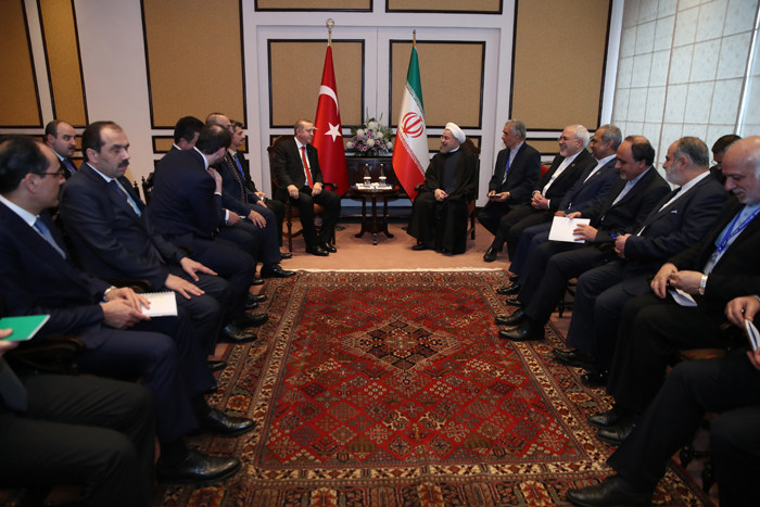 (تصاویر) دیدار روحانی و اردوغان