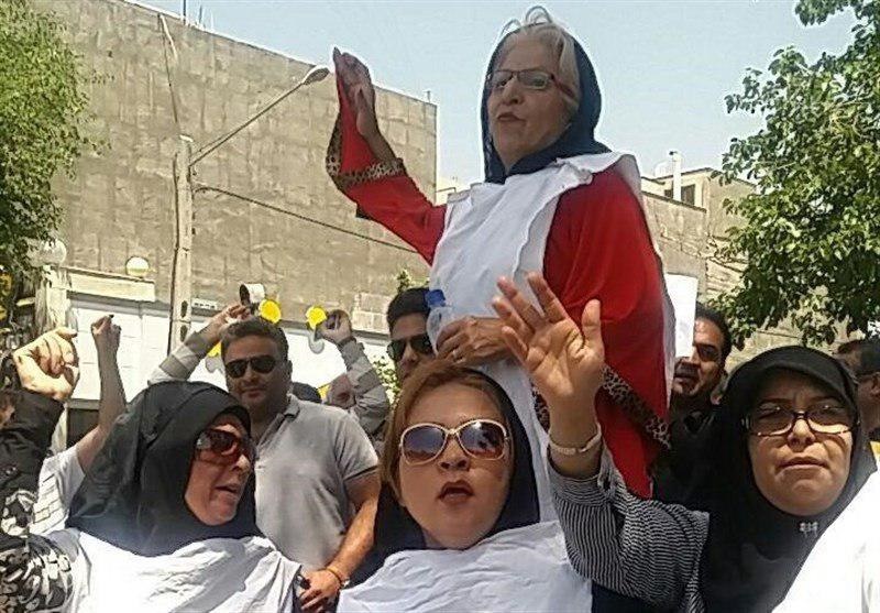 (تصویر) کفنپوشی سپردهگذاران کاسپین (تصویر) کفنپوشی سپردهگذاران کاسپین