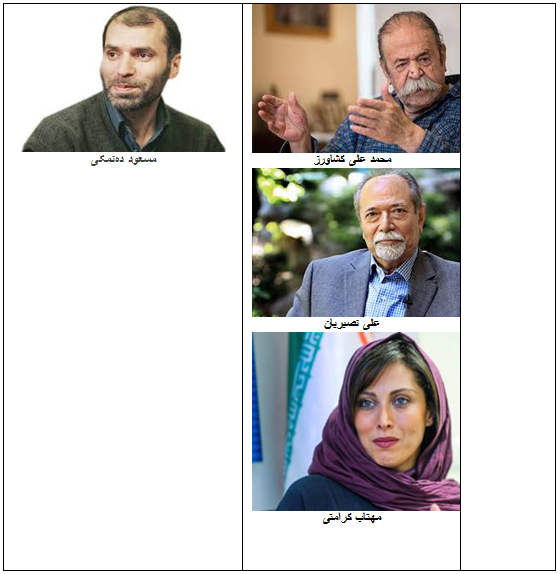 حامیان روحانی و رئیسی حامیان روحانی و رئیسی